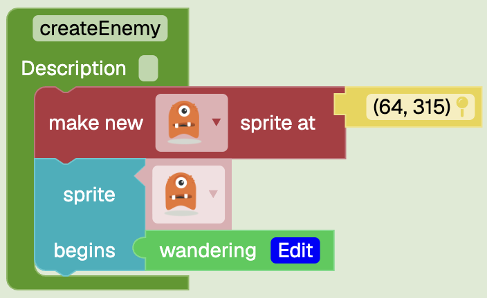 Define createEnemy Function