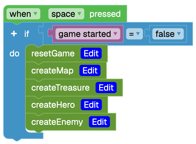 Handle Space Key Press